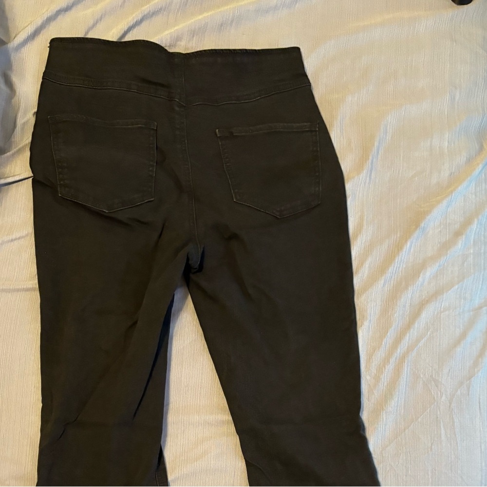 Long Flared Black Jeans